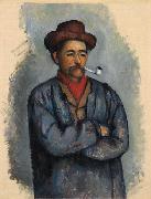 Paul Cezanne Man with a Pipe Germany oil painting artist